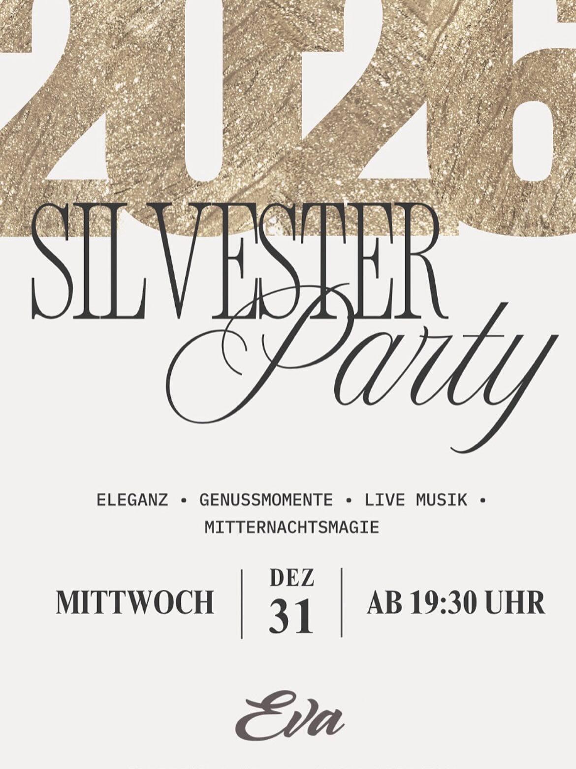 Silvester Party Flyer